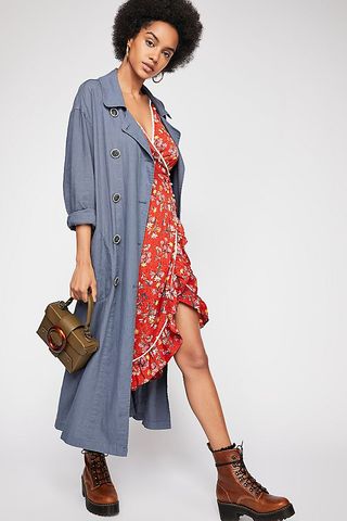 Brenda Knight for Free People + Sweet Melody Trench Coat