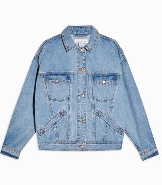 Topshop + Considered Oversized Denim Jacket