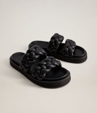 Mango + Platform Braid Sandal