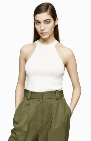 Topshop + Racer Knitted Top