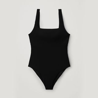 COS + Open-Back Swimsuit