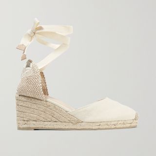 Castañer + Carina 60 Canvas Wedge Espadrilles