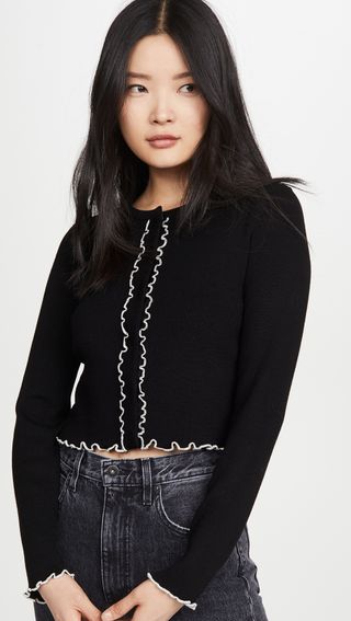 Victor Glemaud + Cropped Cardigan