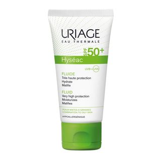 Uriage Hyséac + High Protection Emulsion for Combination to Oily Skin SPF 50+