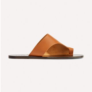 ATP Atelier + Rosa Cutout Leather Sandals
