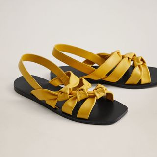 Mango + Knot Leather Sandals