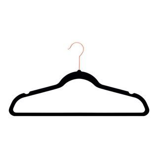 AmazonBasics + Slim Velvet Non-Slip Clothes Suit Hangers - Pack of 100