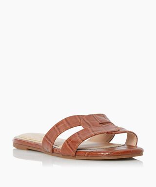 Dune London + Interlaced Slider Sandals