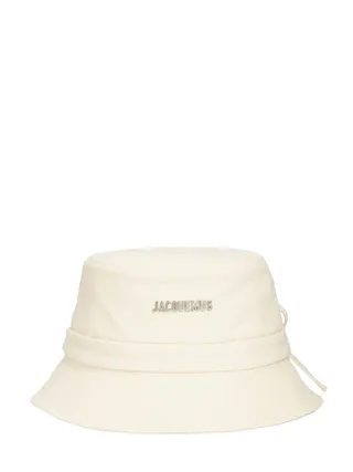 Jacquemus + Le Bob Gadjo Cotton Logo Bucket Hat