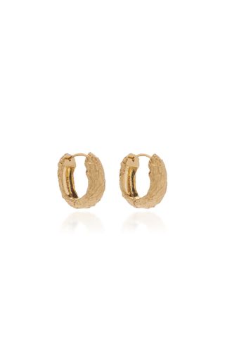 Completedworks + 14k Gold-Plated Hoop Earrings