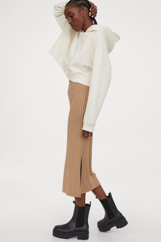 H&M + Ribbed Pencil Skirt
