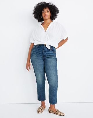 Madewell + Rigid Stovepipe Jeans in Portsmouth Wash