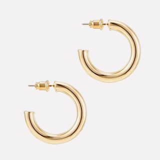 Pavoi + 14k Gold Lightweight Chunky Hoops