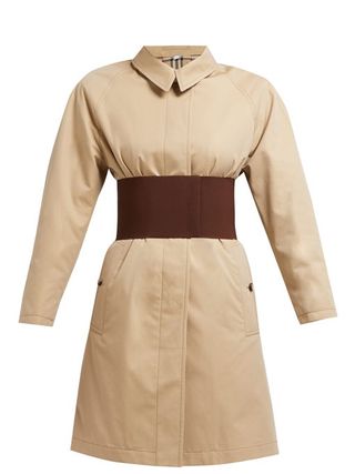 Burberry + Single-Breasted Cotton-Gabardine Trench Coat