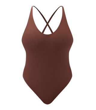 Jade Swim + Mila Cross-Strap Swimsuit