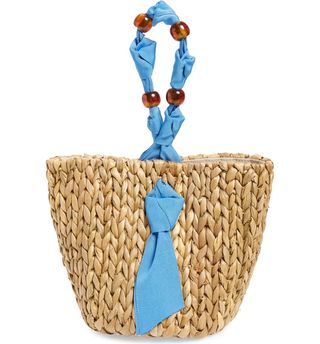 Pamela Munson + Isla Bahia Small Straw Basket