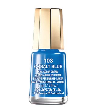 Mavala + Nail Polish in 103 Cobalt Blue