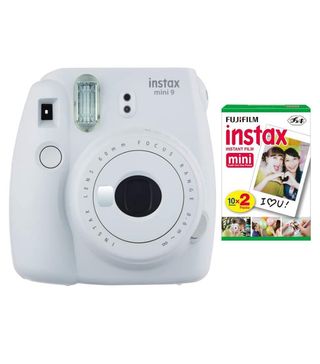 Fujifilm + Instax Mini 9 Instant Camera and Instax Film Twin Pack Bundle