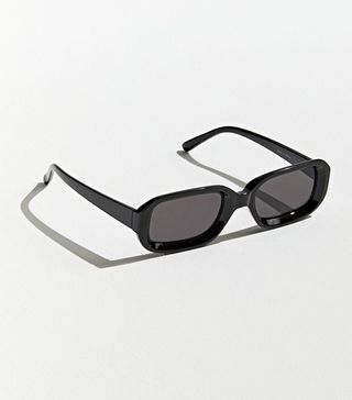 Urban Outtfitters + Salmon Rounded Rectangle Sunglasses