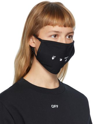 Off-White + Black New Logo Mask