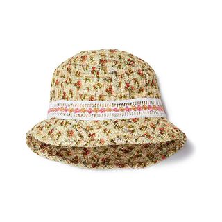 Anna Sui + Rosebuds Printed Tweed Bucket Hat
