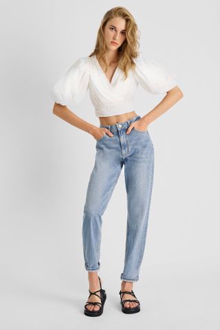 French Connection + Boiella Gigi Embroidered Top
