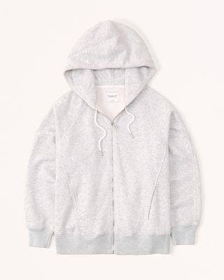 Abercrombie & Fitch + Essential Oversized Sunday Hooded Full-Zip