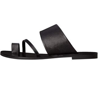 find. + Asymmetric Toe-Thong Flat Sandals