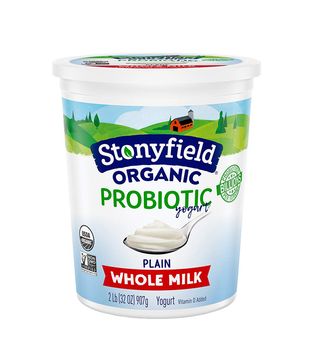 Stonyfield Organic + Whole Milk Plain Yogurt