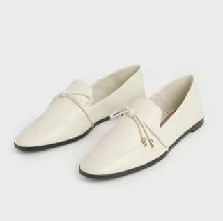 Charles & Keith + Bow-Tie Loafers