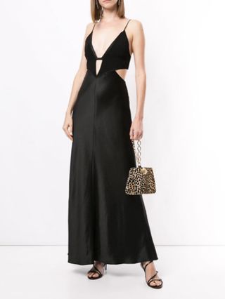 Bec + Bridge + Seraphine Cut-Out Satin Gown