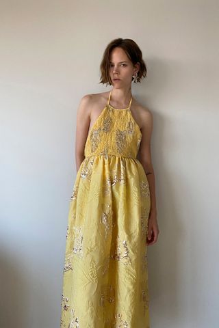 Zara + Limited Edition Dress With Smocking