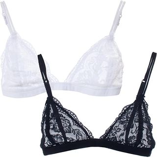 Urban K + Semi Sheer Lace Sexy Bralette