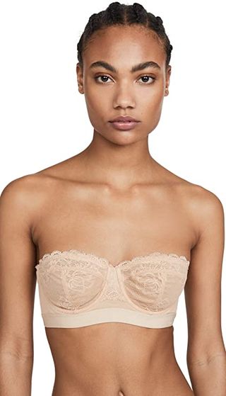 Calvin Klein + Seductive Comfort With Lace Strapless Bra