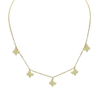 Adinas Jewels + Solid Butterflies Necklace