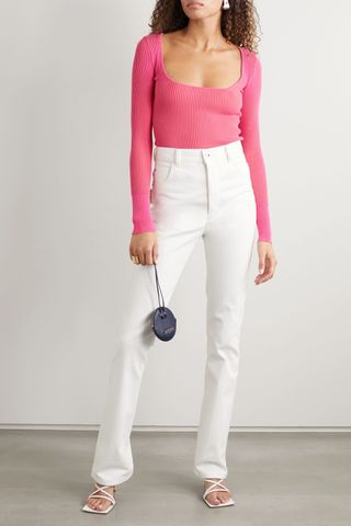 Jacquemus + Ribbed-Knit Sweater