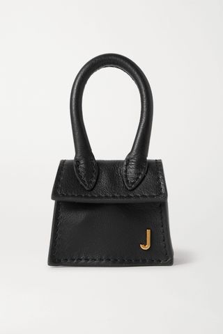 Jacquemus + Le Chiquito Micro Textured-Leather Tote