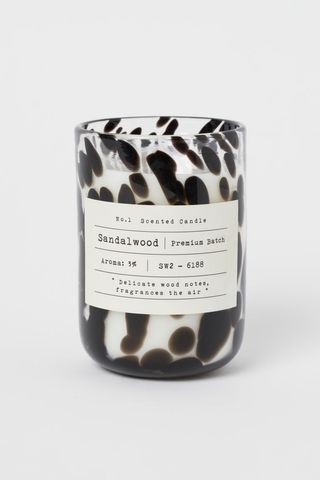 H&M + Scented Candle in Glass Holder
