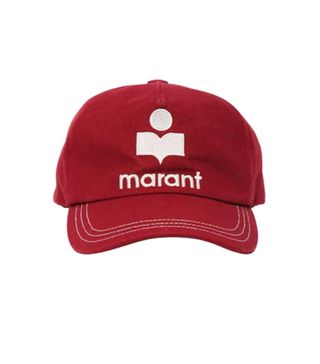 Isabel Marant + Tyron Embroidered Logo Baseball Hat