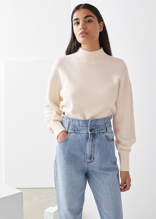 & Other Stories + Mock Neck Sweater