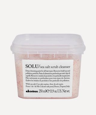 Davines + Solu Sea Salt Scrub Hair Cleanser