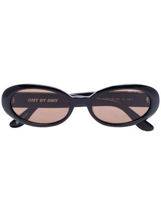 DMY by DMY + Valentina Oval-Frame Sunglasses