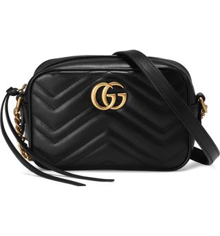 Gucci + Matelassé Leather Shoulder Bag