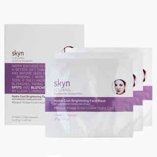 Skyn Iceland + Hydro Cool Brightening Face Mask With Energizing Tourmaline Extract