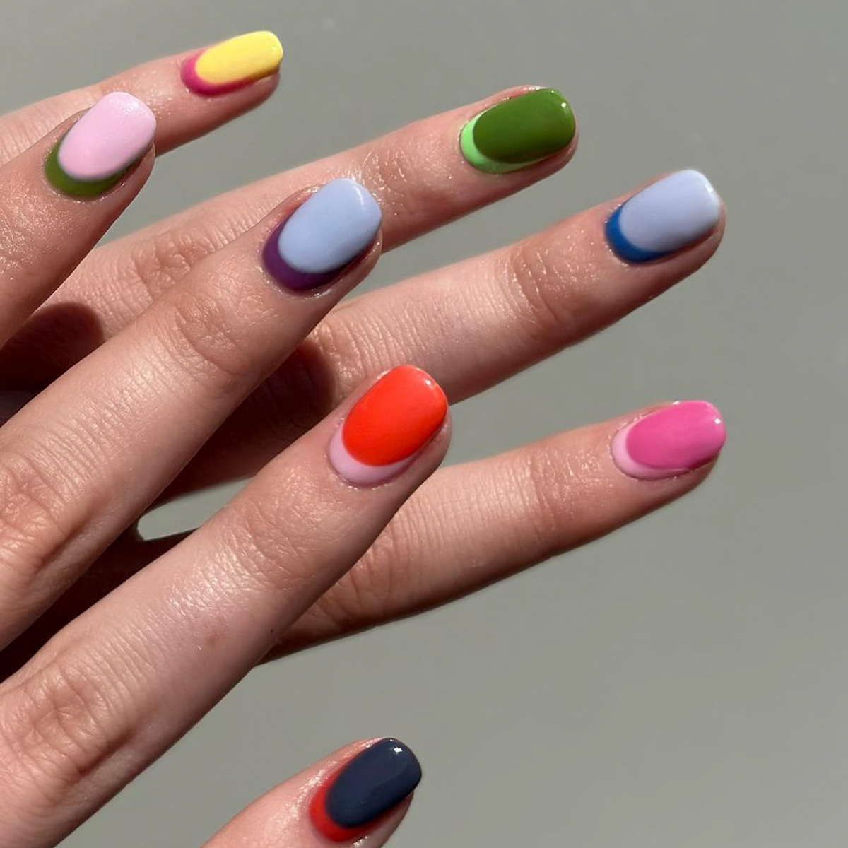 25 Gorgeous Rainbow Nail Designs To Rock This Summer - Women Fashion  Lifestyle Blog Shinecoco.com | Unhas coloridas, Unhas multicoloridas, Unhas  bonitas