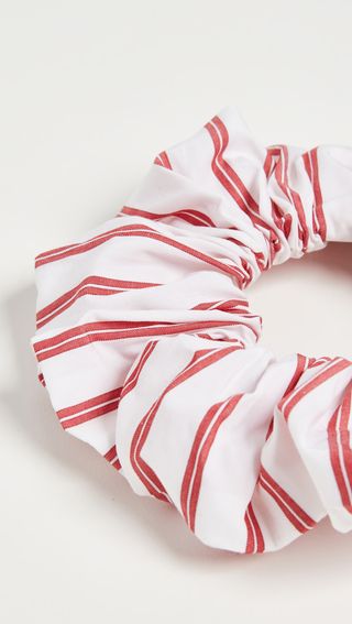 Ganni + Stripe Cotton Scrunchie