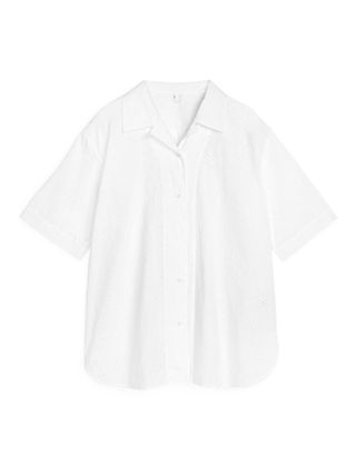 Arket + Broderie Anglaise Shirt