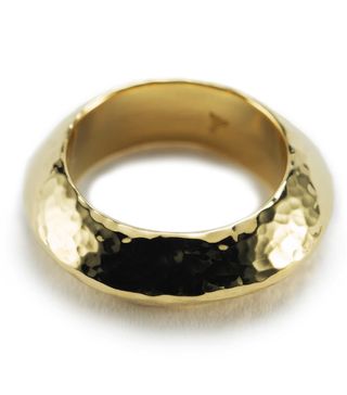 Yala + Kadero Hammered Brass Ring