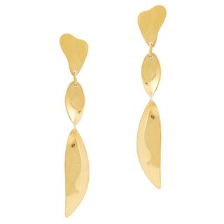 Liya + Poison Ivy Gold-Plated Drop Earrings