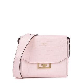 Givenchy + Eden Small Crocodile-Effect Shoulder Bag